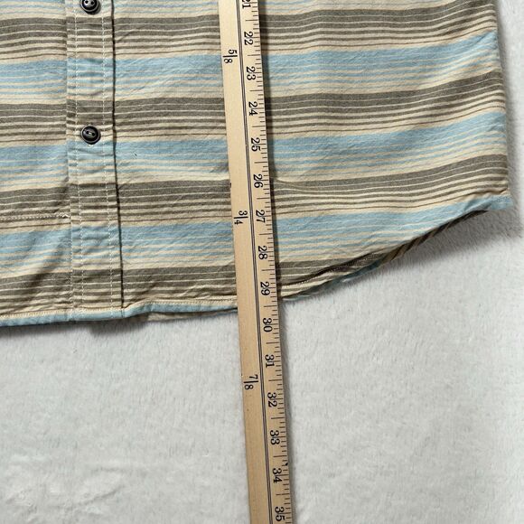 Howler Bros Enfield Long Sleeve Mens Sz L Multicolor Striped Button Up - Picture 13 of 14
